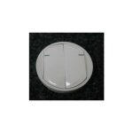 Legrand - enjoliveur blanc pour interrupteur double connect� / cde sans fil c�liane netatmo