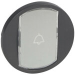 Enjoliveur céliane pour interrupteur, va - et - vient ou poussoir porte étiquette finition graphite (067934) ... Enjoliveur céliane pour interrupteur, va - et - vient ou poussoir porte étiquette finition graphite (067934) ...