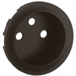 Legrand - enjoliveur prise 2p + t � puit bornes � vis c�liane - noir (cn0116)