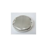 Enjoliveur titane pour interrupteur double connect� / cde sans fil c�liane netatmo legrand