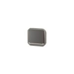 Interrupteur bipolaire tanche plexo 10ax 250v ip55 ik08 avec enjoliveur anthracite legrand 069827l