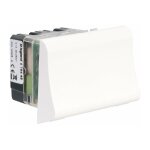 Interrupteur blanc  badge - mosaic - legrand