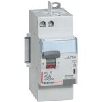 Interrupteur diffrentiel bipolaire - type ac 30ma arrive haut / dpart haut par bornes automatiques ...
