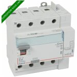 Interrupteur différentiel dx³ - id arrivée haut à vis et départ haut automatique - 4p 400v 63a typef ... Interrupteur différentiel dx³ - id arrivée haut à vis et départ haut automatique - 4p 400v 63a typef ...