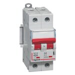 Interrupteur - sectionneur dx� - is � d�clenchement 2p 400v - 40a - 2 modules - 406527 legrand