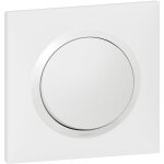 Interrupteur ou va - et - vient dooxie 10ax 250v livr avec plaque carre blanche - legrand