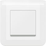 Interrupteur ou va - et - vient mosaic 10a  griffes complet avec plaque - blanc - legrand