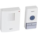 Kit carillon radio sans fil essentiel - blanc - legrand Kit carillon radio sans fil essentiel - blanc - legrand