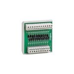 Module de test lampes 10 sorties pour osmoz - fixation sur rail symtrique ou asymtrique - 036631