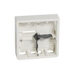 Mosaic cadre saillie 2x2 postes p50 blanc - 080274 - legrand