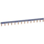 404937 peigne d'alimentation universel rversible phase + neutre hx3 - longueur 57 modules - 1 mtre