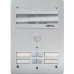 Bticino 308304 platine de rue s�rie 300 audio - fa�ade alu 4mm - 4 appels