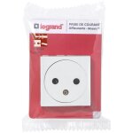 Prise de courant surface mosaic 2 modules - blanc - legrand Prise de courant surface mosaic 2 modules - blanc - legrand