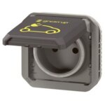 Legrand - prise de courant 2p + t tanche plexo 16a 230v pour recharge vhicule lectrique composable ...