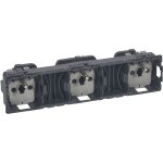 Prise de courant prcbl cliane legrand 3x2p + t
