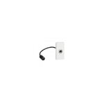 Prise jack femelle 3, 5mm pr� - connectoris�e mosaic 1 module blanc legrand 078779