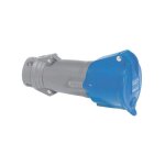 Prise mobile hypra ip44 32a 200 / 250v 2p + t plastique