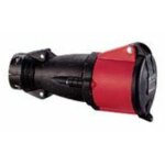 Legrand - prise mobile hypra ip44 32a - 380v  415v - 3p + n + t - caoutchouc