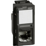 Legrand - prise rj45 cat. 6 ftp living now 1 module - noir (btkg4279c6f)