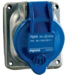 Legrand - prise tableau 16 amp�res 3p + n + t ip44 bleu hypra 052034