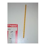 Rep�re pour bornier et filerie diam 4 � 6mm� lettre z (barrette de 20) cab3 legrand 038385