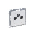 Seano prise de passage tv - r - sat, hd - tv, att�nuation de connexion : 14 db, couleur : ultra blanc, ...