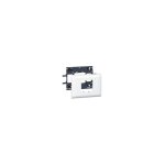 Support mosaic 2 modules pour goulotte dlp monobloc avec couvercle 85mm (010992)