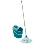 Leifheit - 56796 ensemble de balais  franges classic vert / blanc