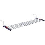 Leifheit - extendable séchoir suspendu quartett 42 en aluminium, gris (81413) Leifheit - extendable séchoir suspendu quartett 42 en aluminium, gris (81413)