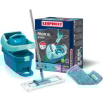 Leifheit - set essore - housse profi xl avec roulettes, lave - sol avec housse micro duo plus housse ...