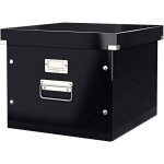 Bote pour dossiers suspendus 6046 - 00 - 95 noir 1 pc(s) - leitz