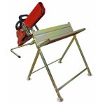 Chevalet avec protection guide chane maxi 45 cm