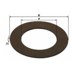 Lem select ? disque de friction adaptable by - py ? dimensions 148x85. 5x3. 5 mm ? performance optimale ...