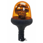 Gyrophare orange s�rie flex 24 v fixation flexible pour tige