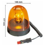 Gyrophare orange srie one allume cigare 12 / 24 v base plate magntique