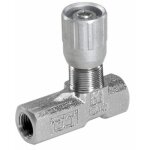 R�gulateur de d�bit unidirectionnel 1 / 2  - 350 bars 50 litres