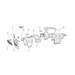 Ressort de calandre 4950423 adaptable fiat (lot de 2) Ressort de calandre 4950423 adaptable fiat (lot de 2)