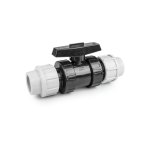 Lem select ? vanne � sph�re pn16 pour tuyaux pe 25 mm ? contr�le de d�bit efficace ? pression nominale ...