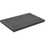 L�ment de plancher pour douche solaire / �chelle de piscine wpc vidaxl