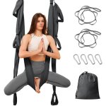 Hamac de yoga a�rien kits, balanoire yoga inversion hamac, pour le yoga anti - gravit�, nylon taffetas, ...