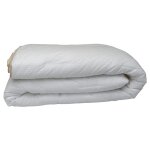 Lestra - couette 'fjord grand hotel' l�g�re jumelable satin de coton ray� taille de couette: 240 x 300 ...