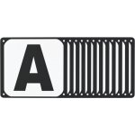 Lettres d'arne de dressage 12 pcs acier vidaxl