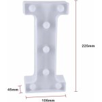 Lettres lumineuses alphabet lumineux lampe led lettre lumires lettre  ples pour rceptions partie ...