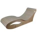 Levigne - bain de soleil en contreplaque