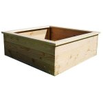 Carre potager douglas en kit 120x120 cm