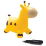 Lexibook - girafe sauteuse gonflable, jeu d'intérieur et d'extérieur, pompe manuelle incluse, plastique ... Lexibook - girafe sauteuse gonflable, jeu d'intérieur et d'extérieur, pompe manuelle incluse, plastique ...