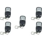 Leyf - lot de 5 télécommandes universelles pour porte de garage 433 mhz - télécommande 4 canaux - compatible ... Leyf - lot de 5 télécommandes universelles pour porte de garage 433 mhz - télécommande 4 canaux - compatible ...