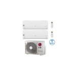 Lg - libero smart r32 wifi dual split dual inverter climatiseur 9000 + 12000 btu avec e. u. mu2r15 nouvelle ...