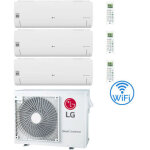 Lg - libero smart r32 wifi trial split climatiseur � double onduleur 7000 + 9000 + 12000 btu avec eu. ...