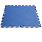 Bches de sol de piscine 8 pcs 50 x 50 cm bleu intex